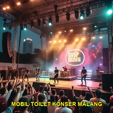 Persiapkan Konser di Alun-Alun: Sewa Toilet Mobil!